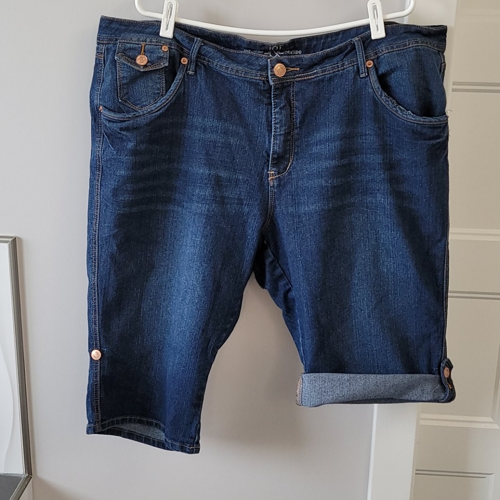 Love & Legend capri pants or shorts.  Size 24